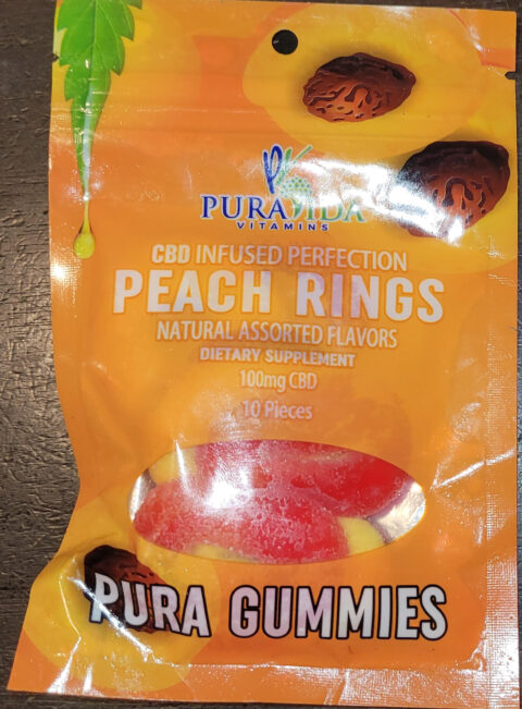 Peach CBD Gummies